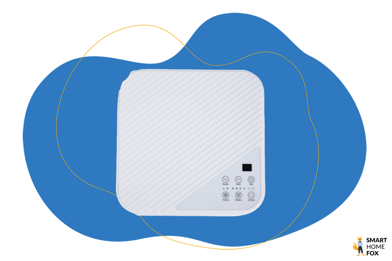 Das Bedienfeld der mobilen Klimaanlage Mokli XL Deluxe von Aldi im Test